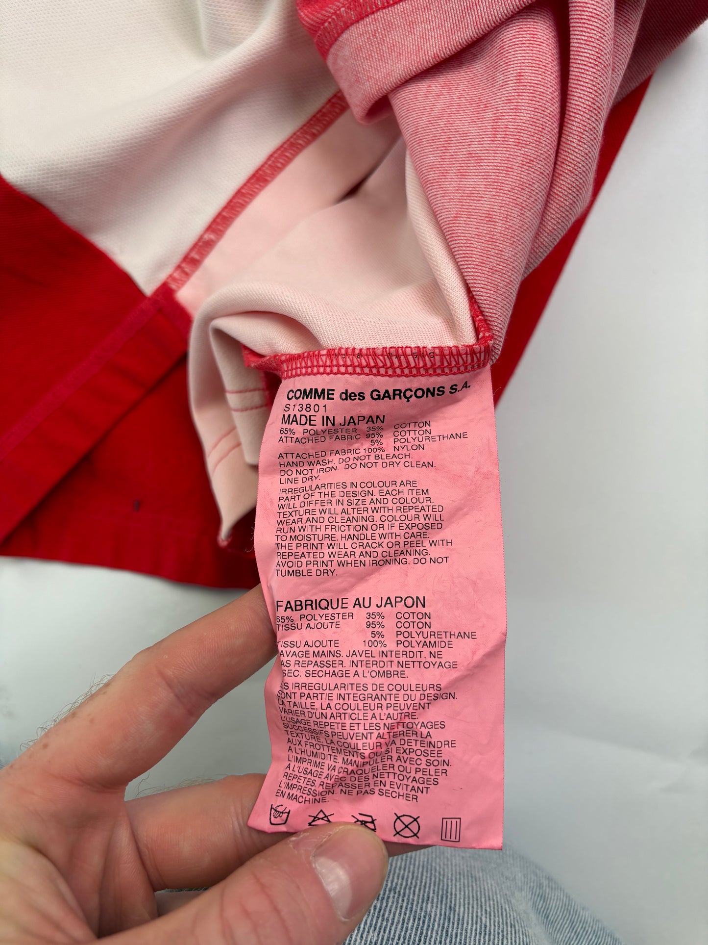 Comme Des Garçons Polo Shirt (L)