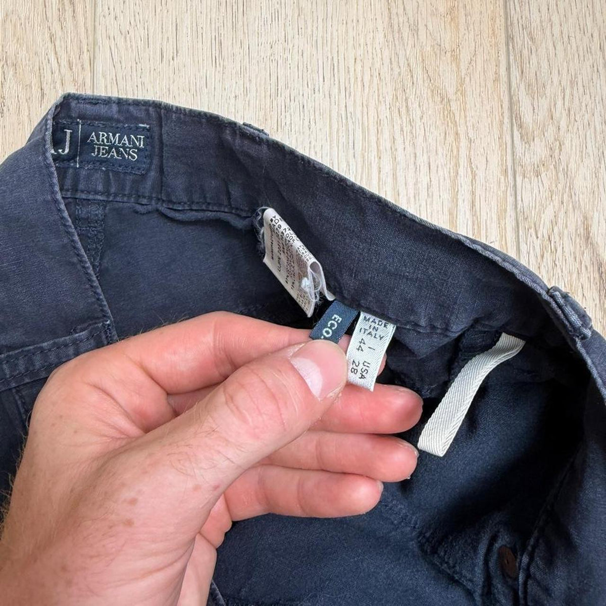 Armani Jeans Pleated Shorts (28”)