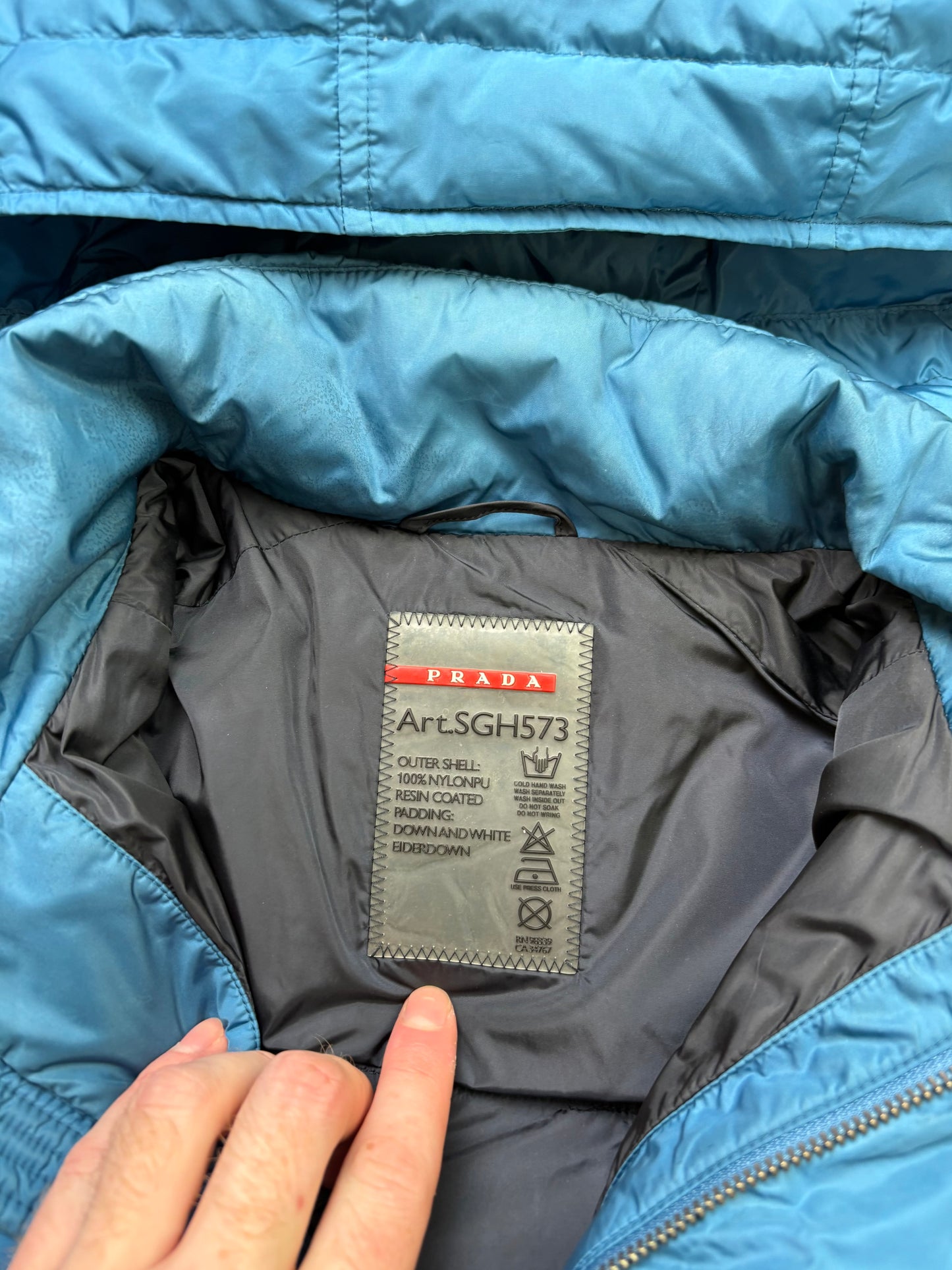 Prada Milano Puffer Jacket (M)