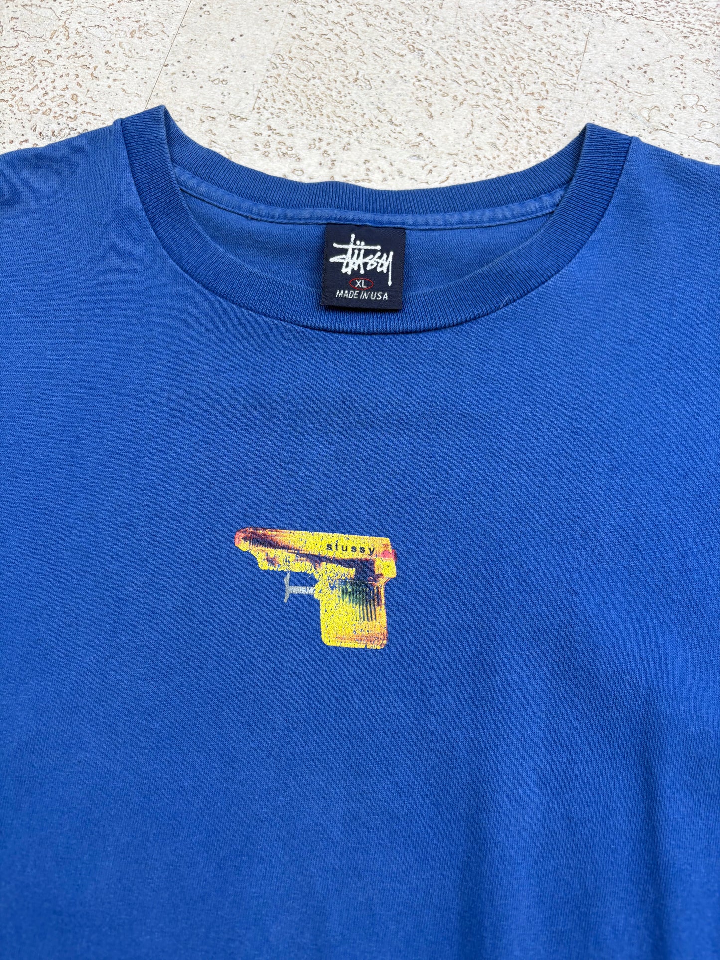 1990’s Stussy Water Pistol T-Shirt (XL)