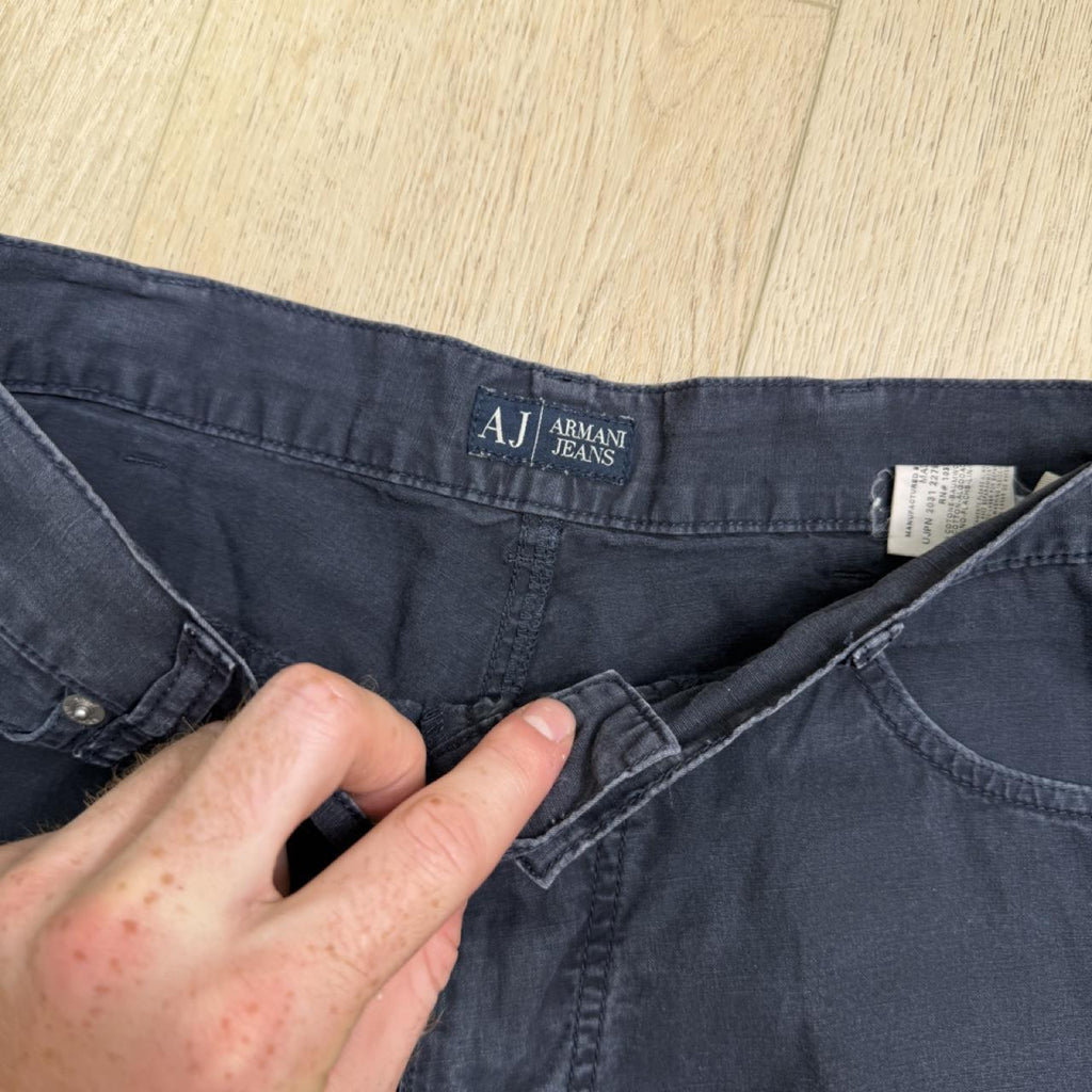 Armani Jeans Pleated Shorts (28”)