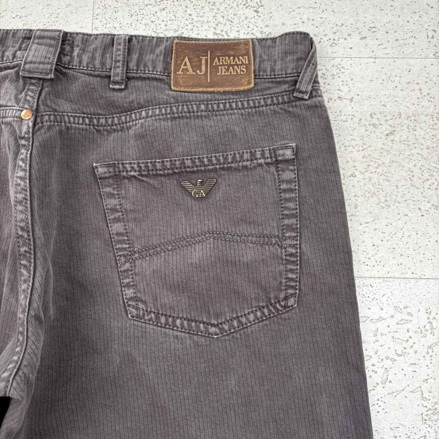 Armani Jeans Pinstripe Denim (36”)
