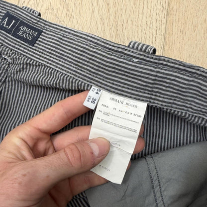 Armani Jeans Pinstripe Shorts (36”)