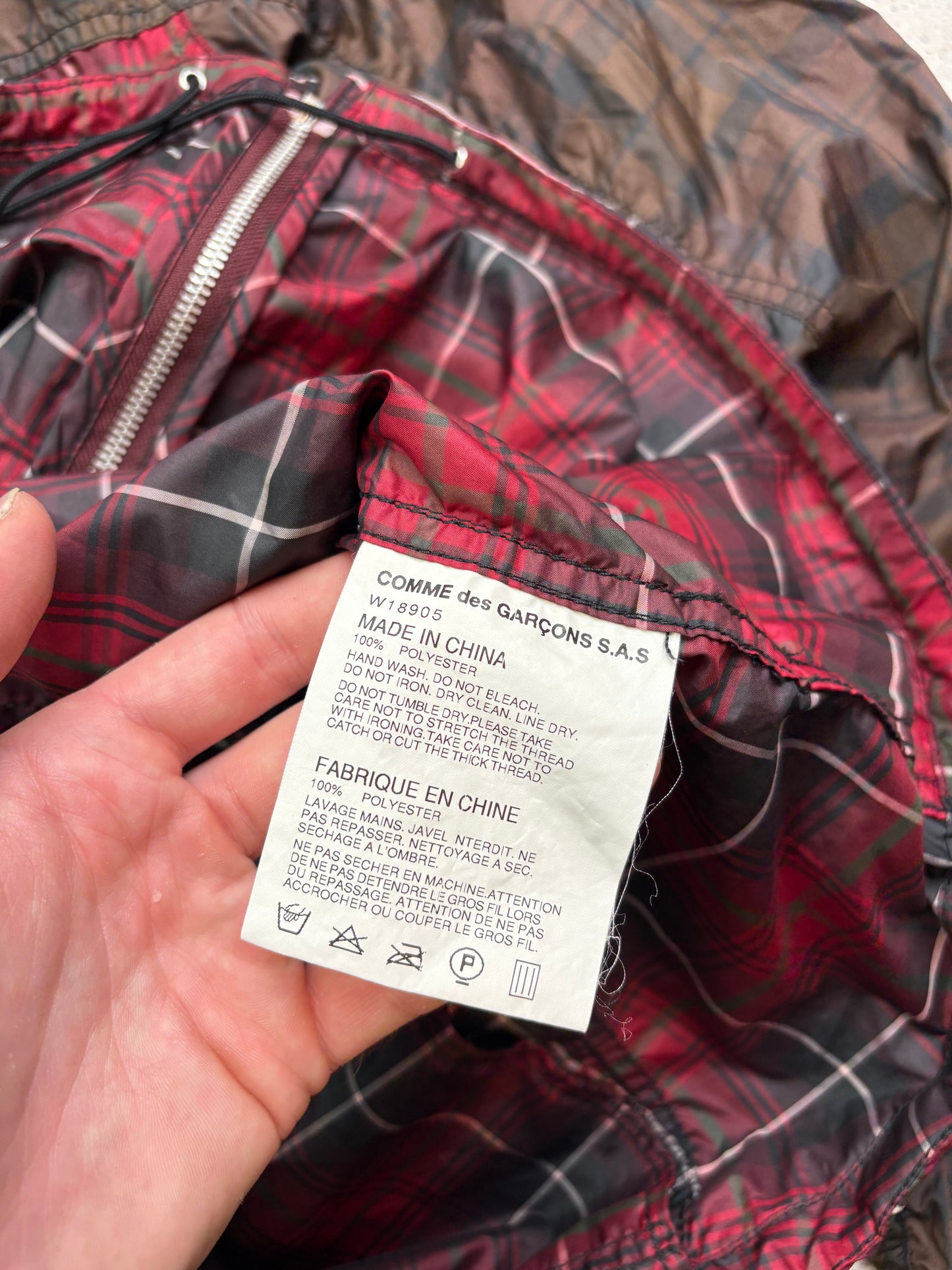 Comme Des Garçons Plaid Jacket (L)