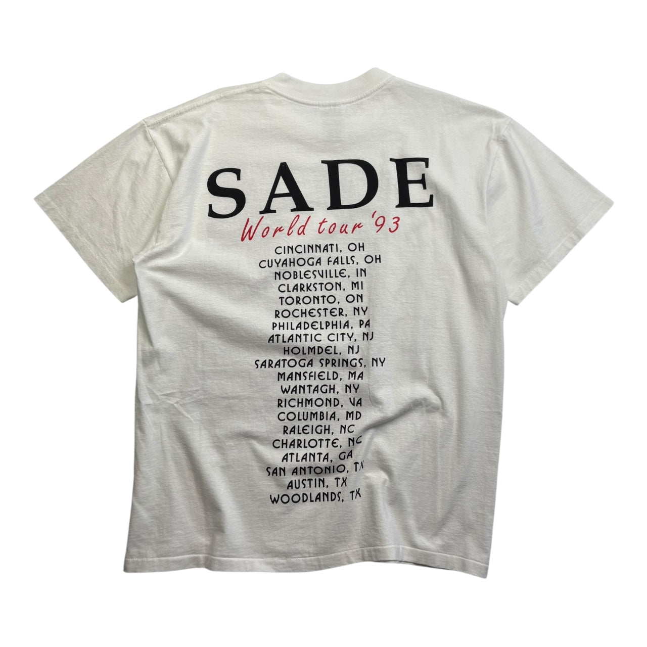 Vintage Sade Tour T-Shirt (L)