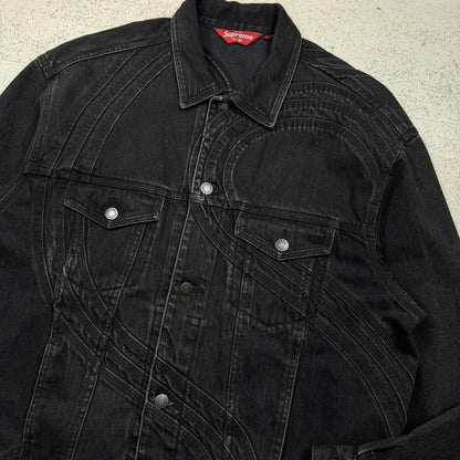 Supreme S Logo Denim Jacket (M)