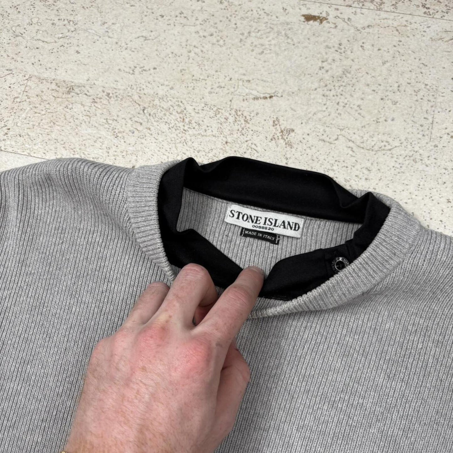 00’s Stone Island Knit Jumper (L)