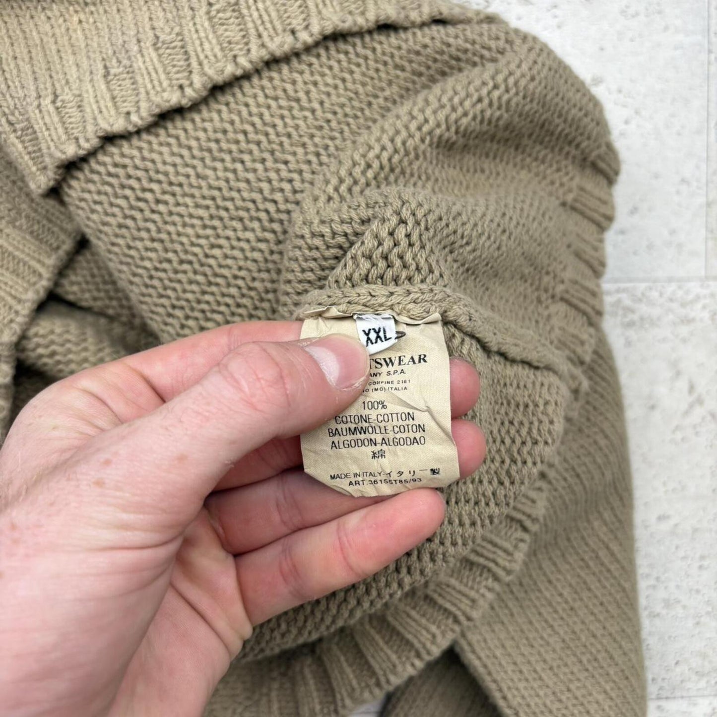 00’s Stone Island Knit Jumper (XXL)