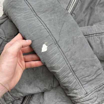 00’s Stone Island Liquid Reflective Jacket (S)