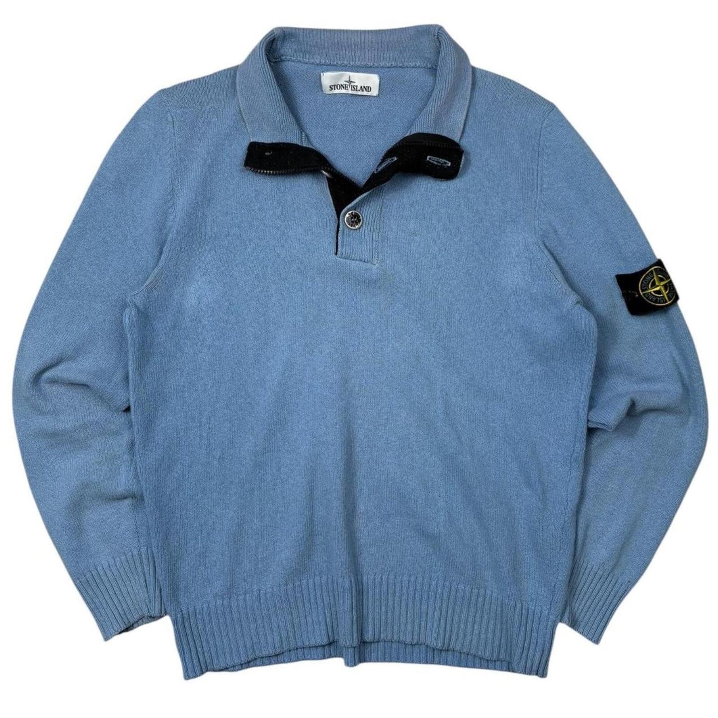 Stone Island Quarter Zip Jumper (L)