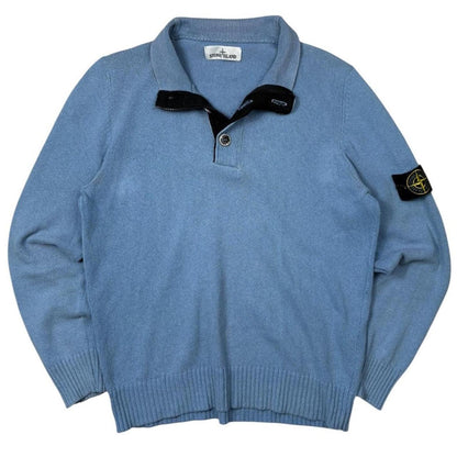 Stone Island Quarter Zip Jumper (L)