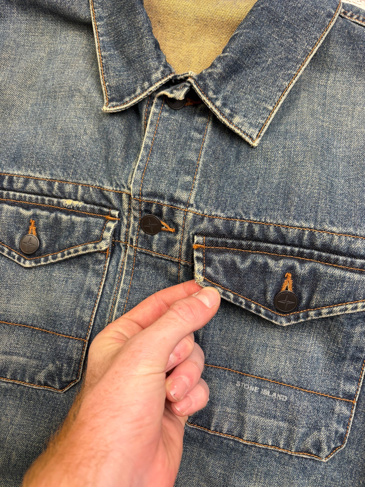 Stone Island Denim Jacket (L)