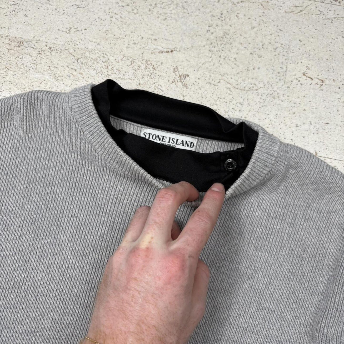 00’s Stone Island Knit Jumper (L)