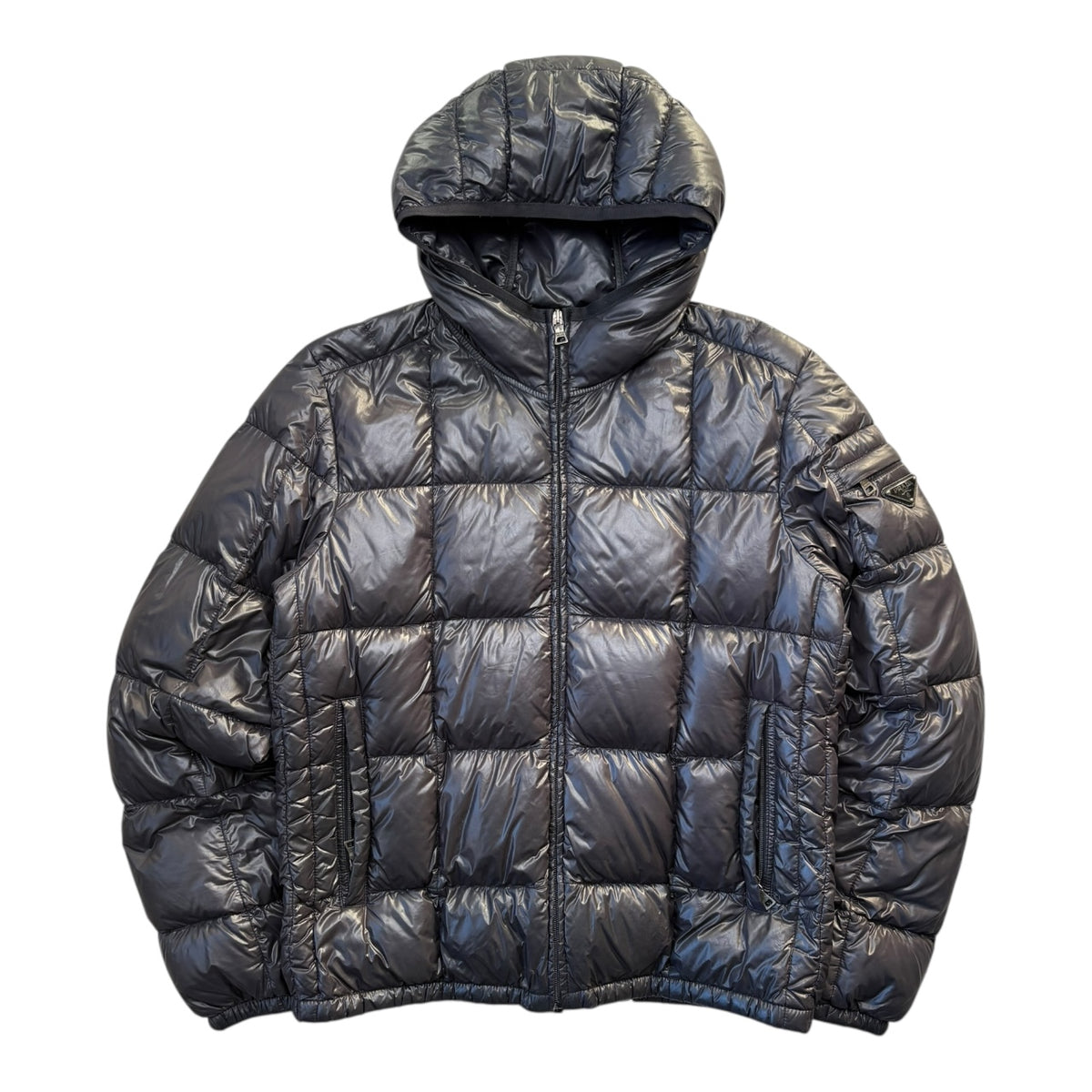 Prada Square Stitch Puffer Jacket (M)