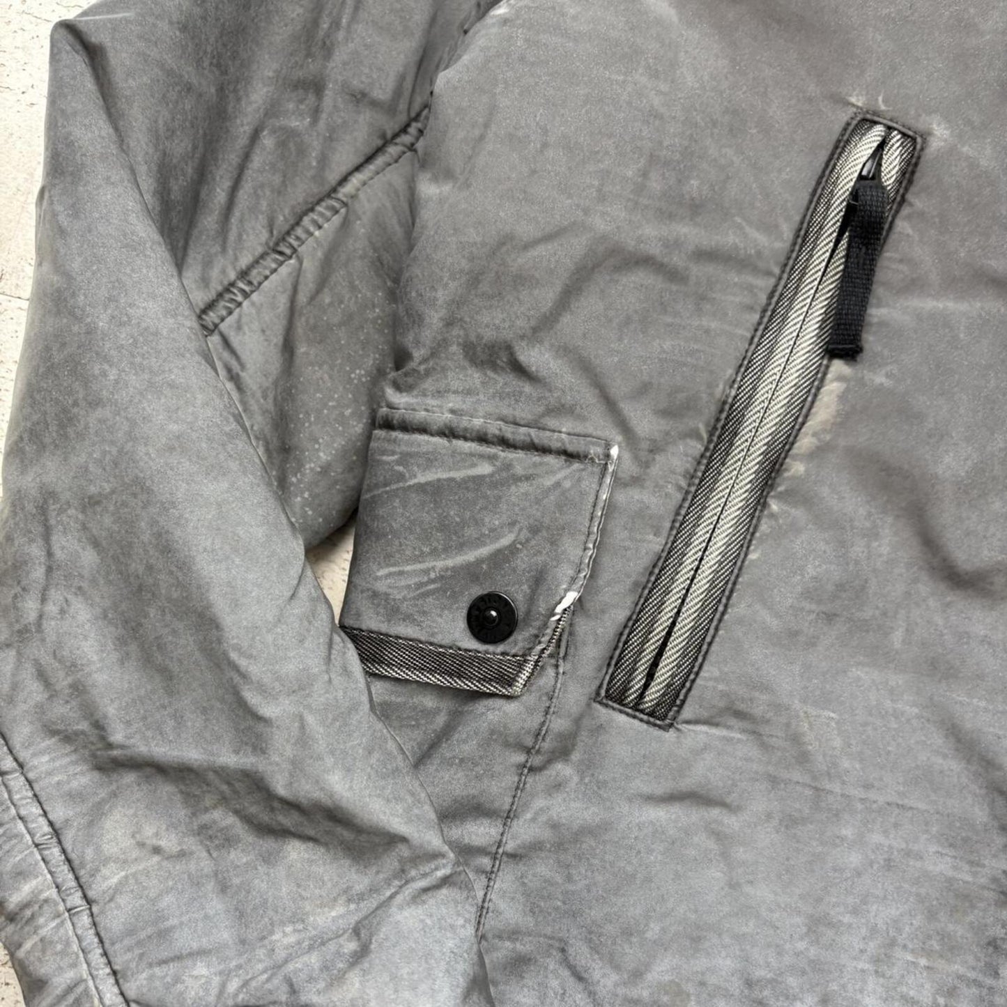 00’s Stone Island Liquid Reflective Jacket (S)