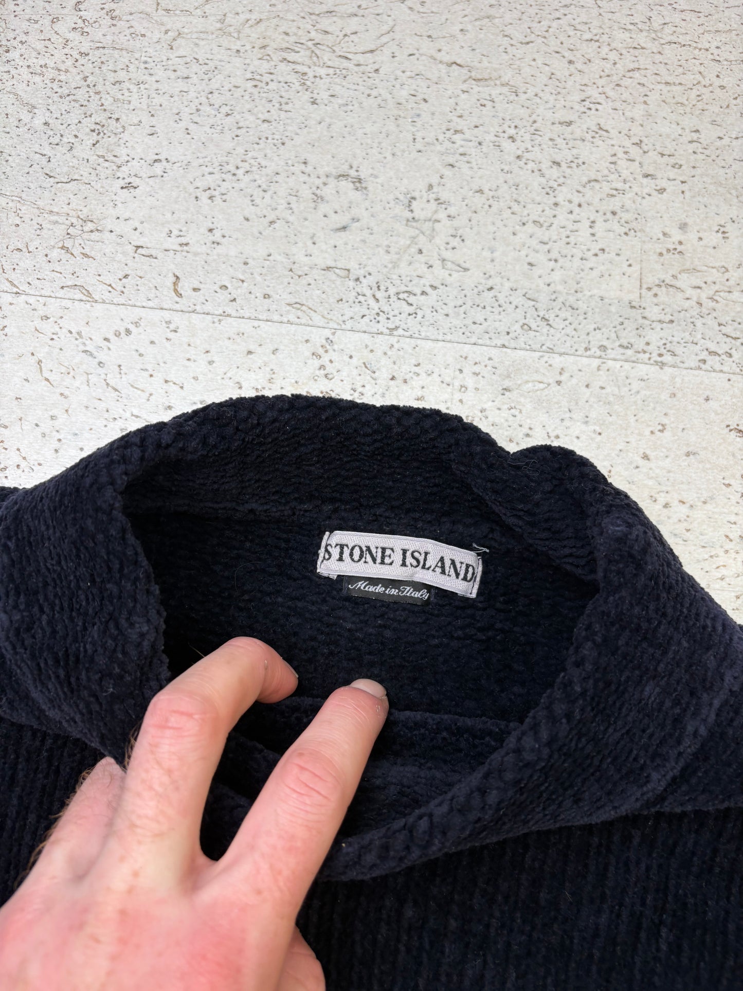 1990’s Stone Island Chenille Knit (XL)