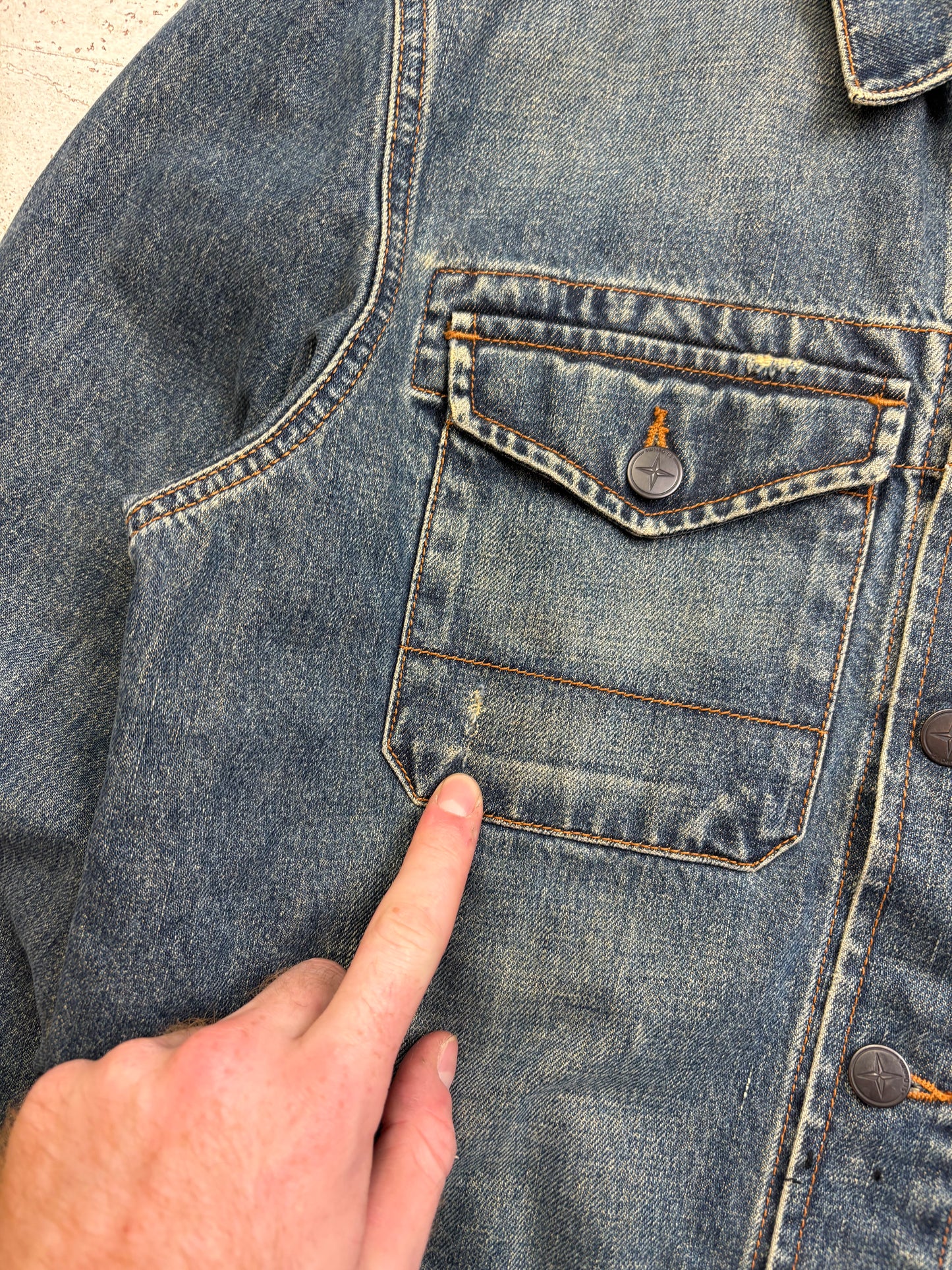 Stone Island Denim Jacket (L)