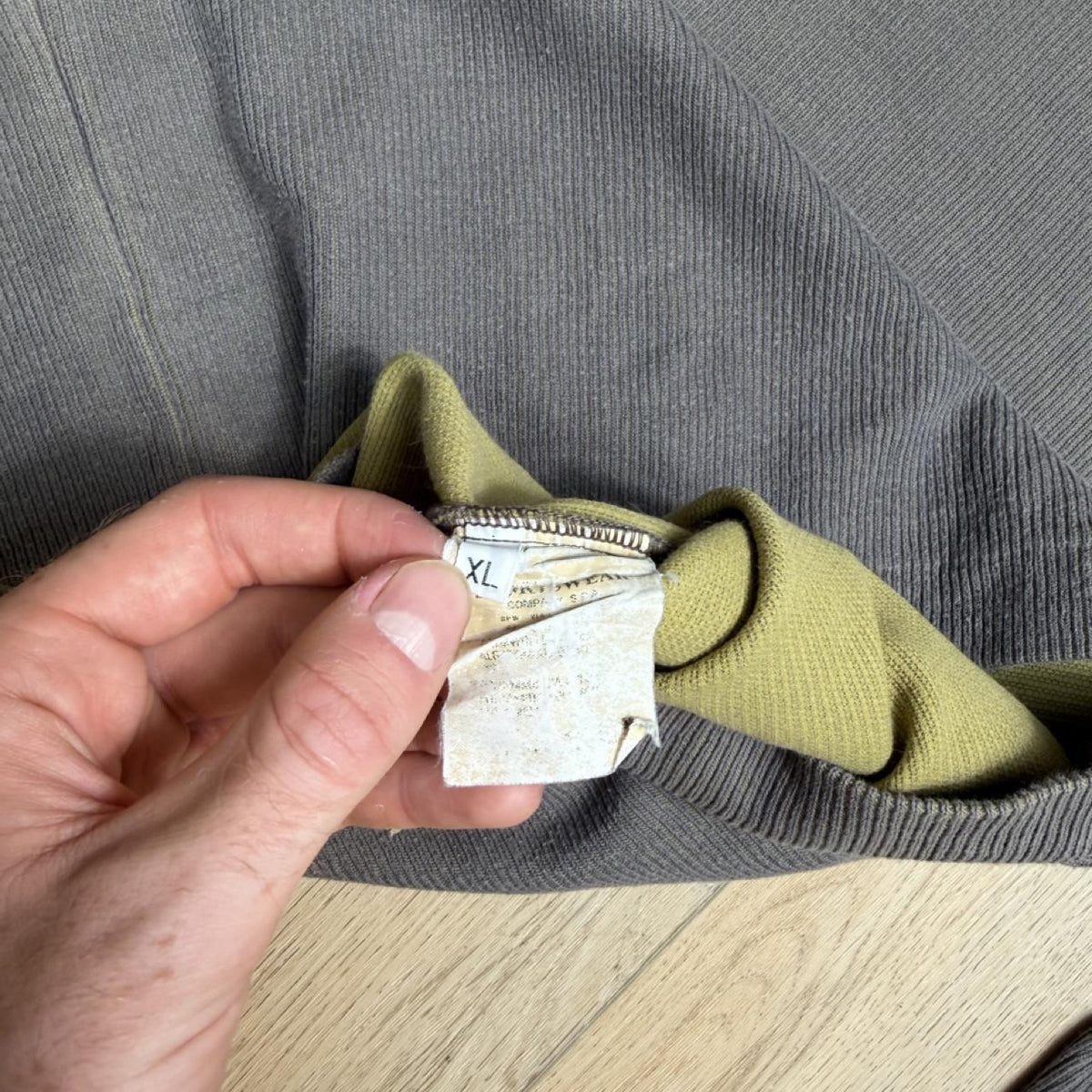 Stone Island Ribbed Knit Jumper (XL)