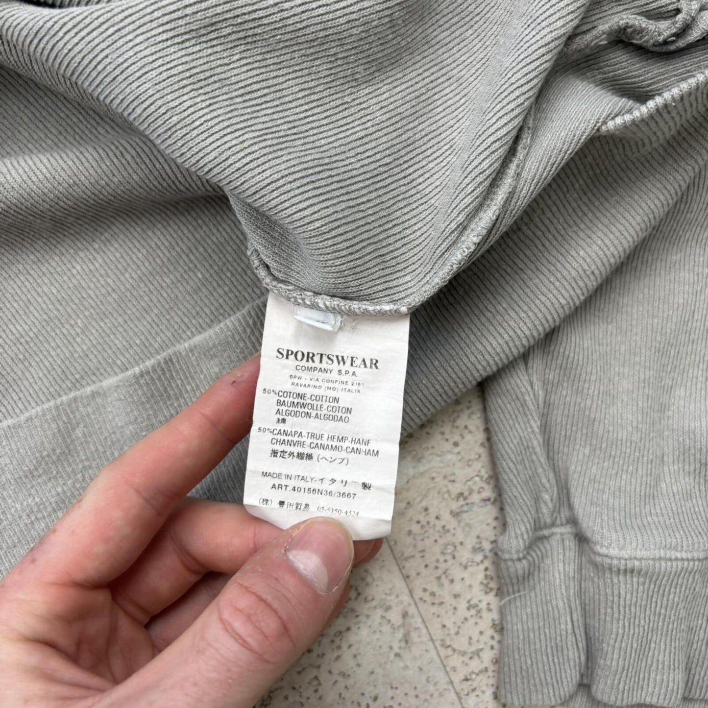 00’s Stone Island Knit Jumper (XL)