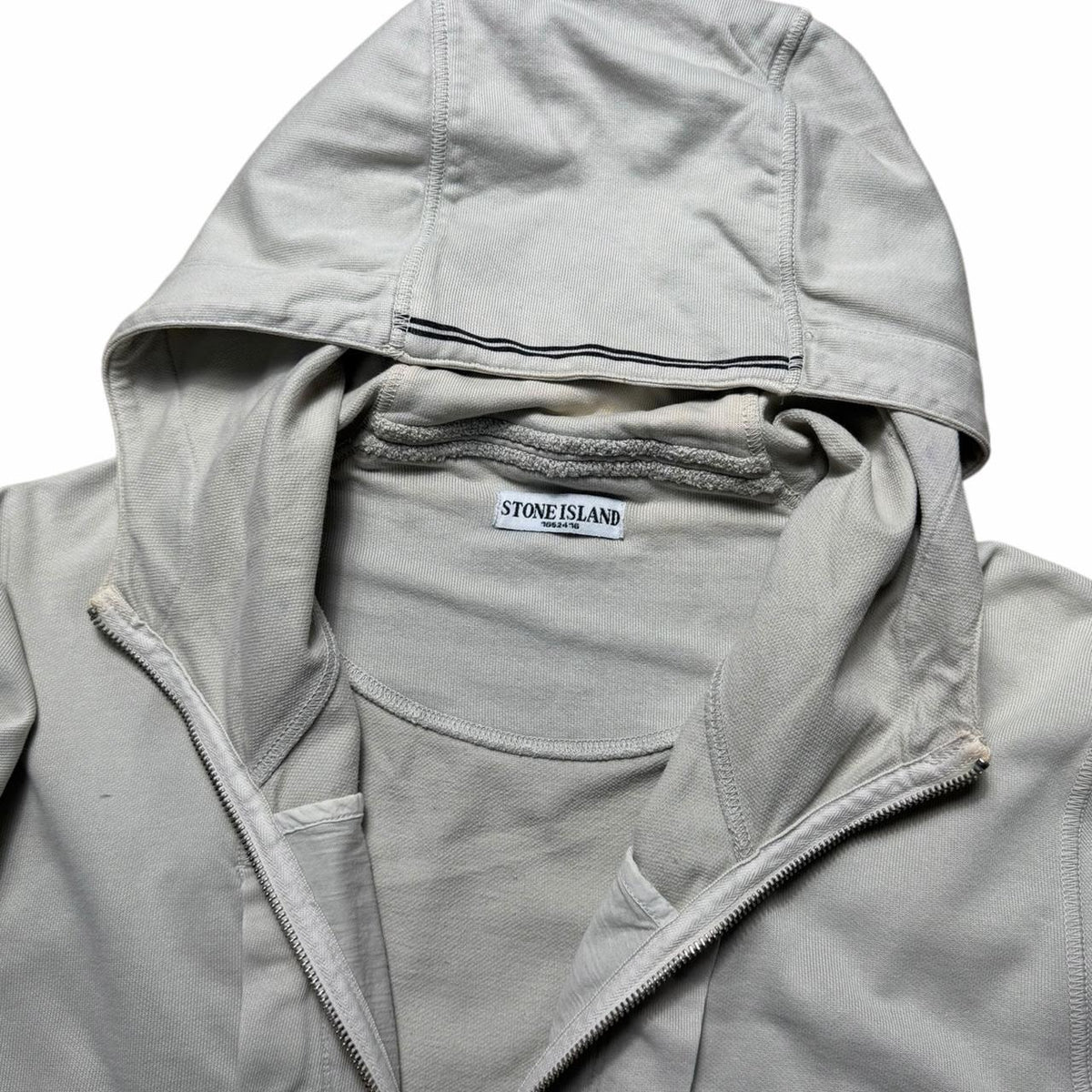 00’s Stone Island Zip Hoodie (XXL)