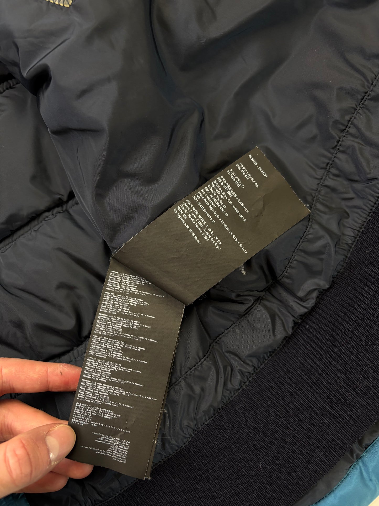 Prada Milano Puffer Jacket (M)
