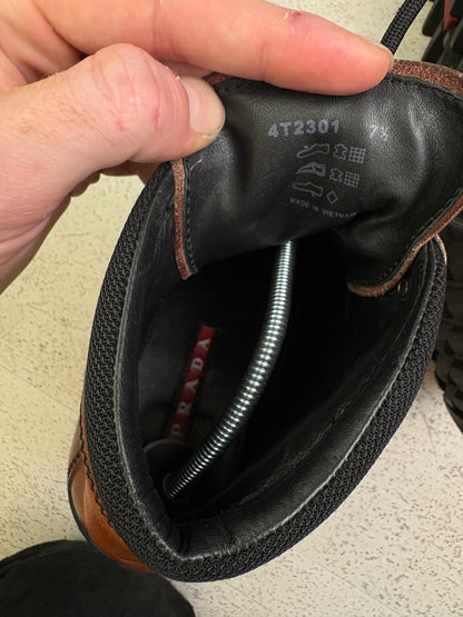 Prada Military Boots (8.5)