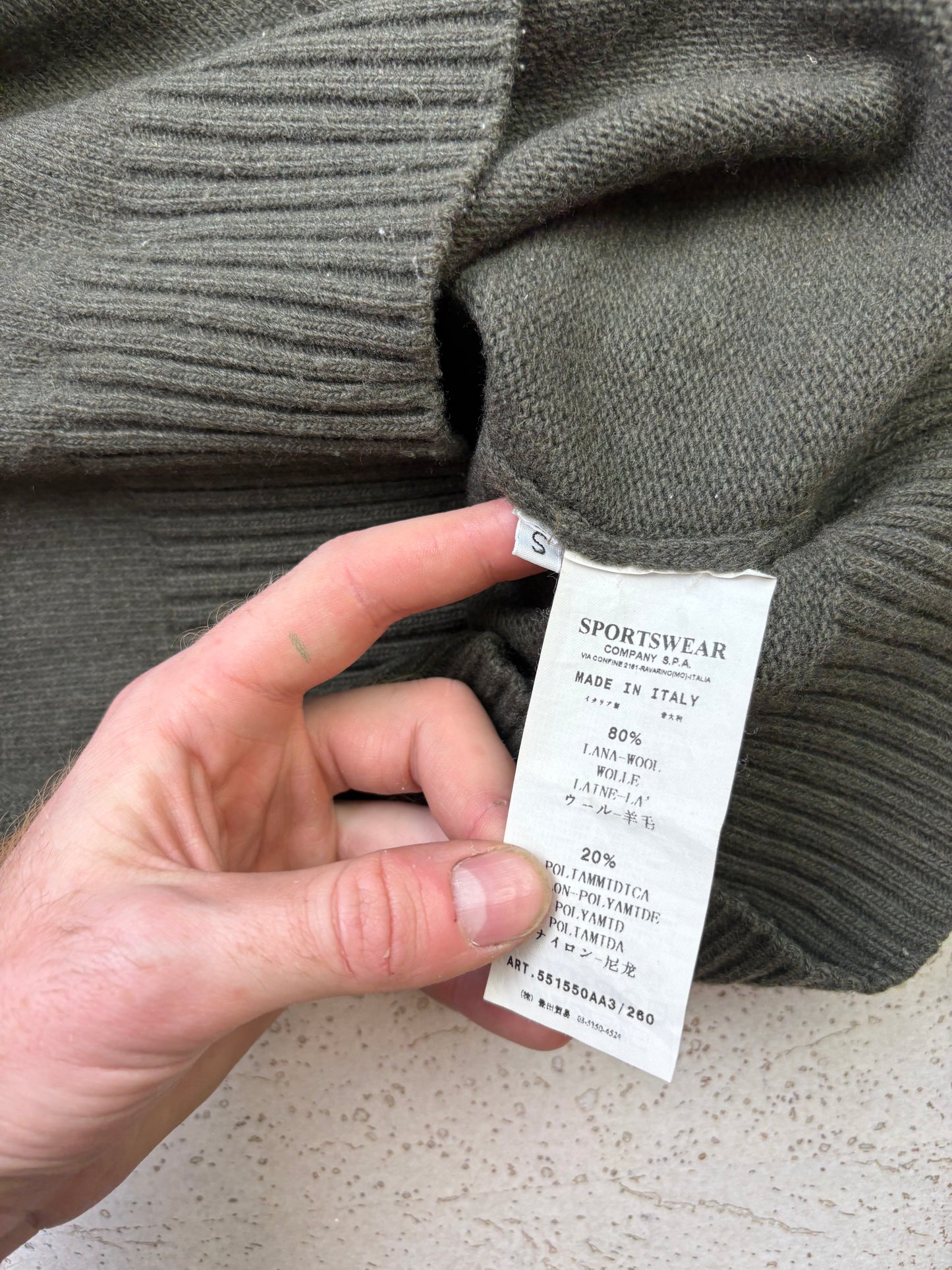 2000’s Stone Island Knit (S)