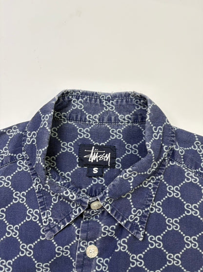 Vintage Stussy Monogram Shirt (S)