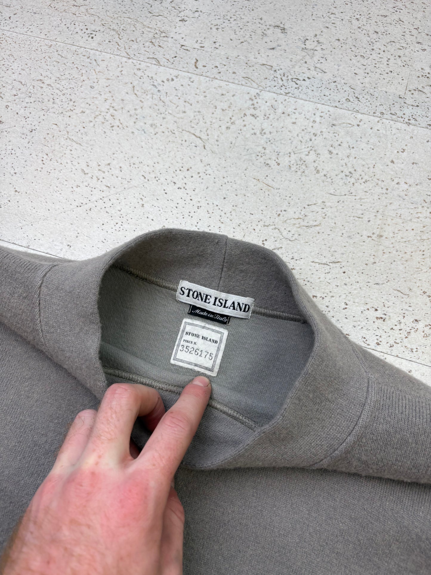 1990’s Stone Island Fleece Jumper (XL)