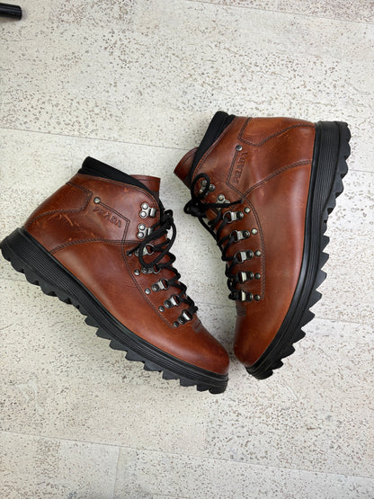 Prada Military Boots (8.5)
