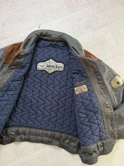 90’s Emporio Armani Bomber Jacket (L)