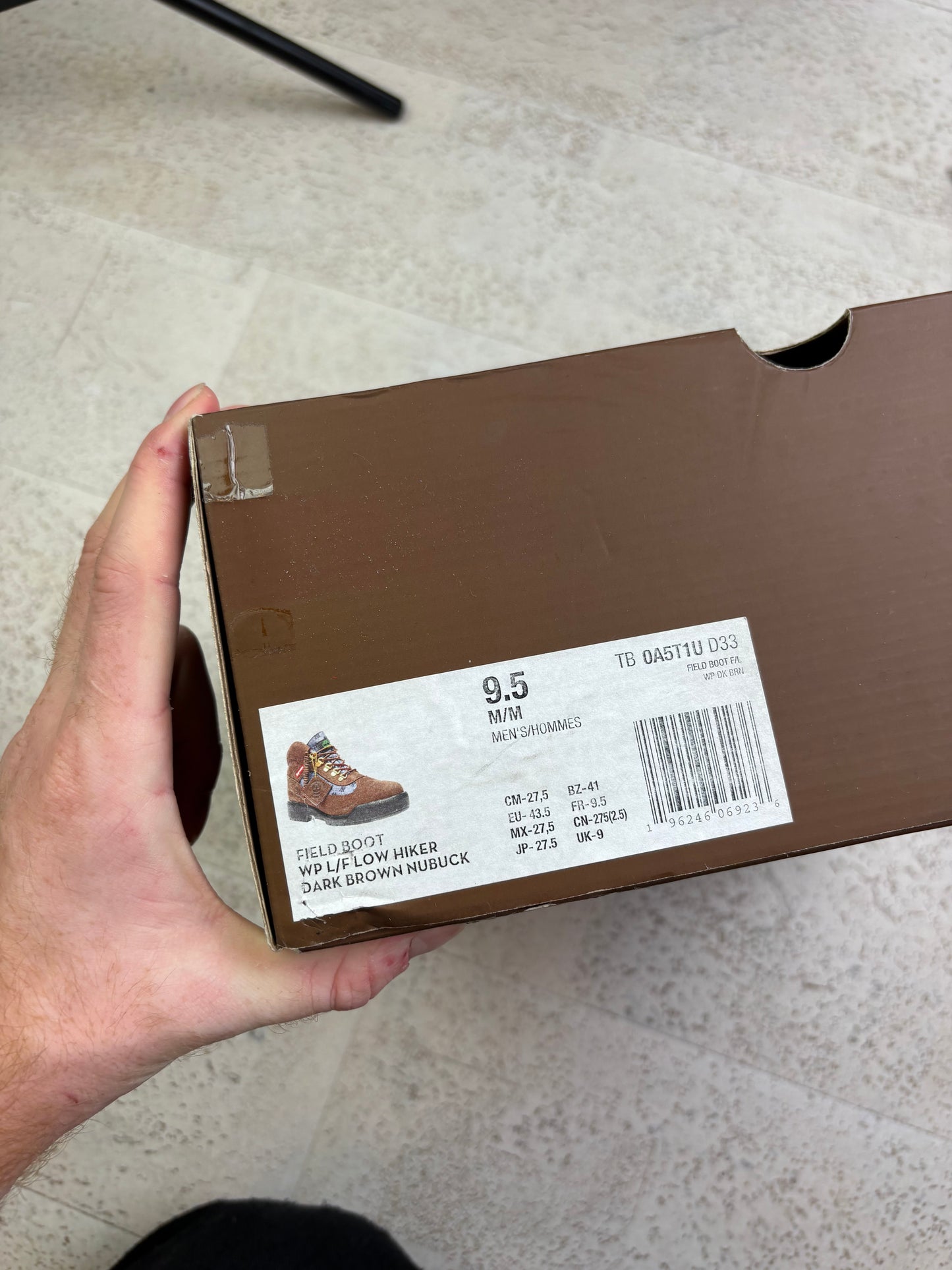 Supreme x Timberland Field Boots (8.5)