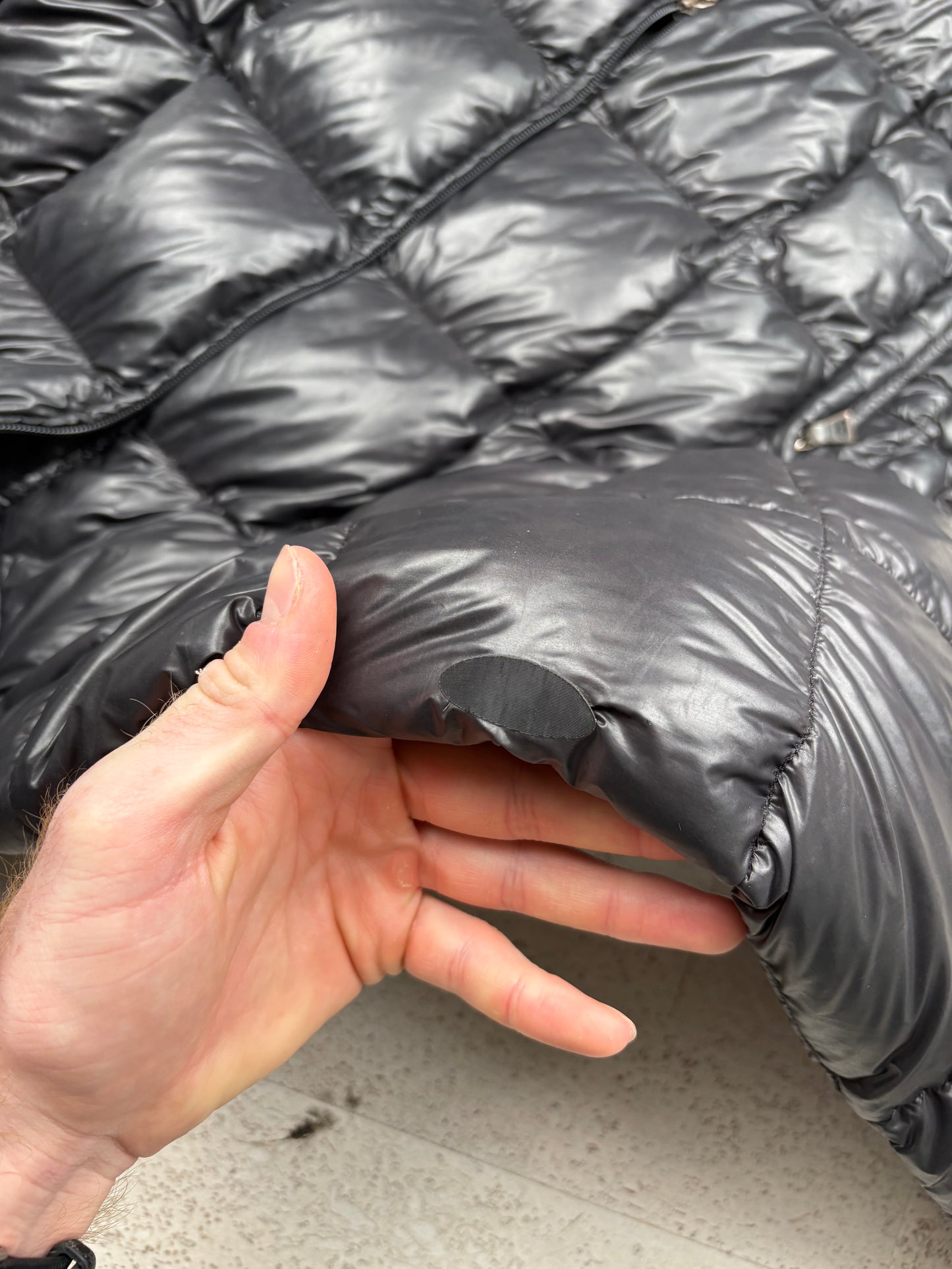 Prada Square Stitch Puffer Jacket (M)