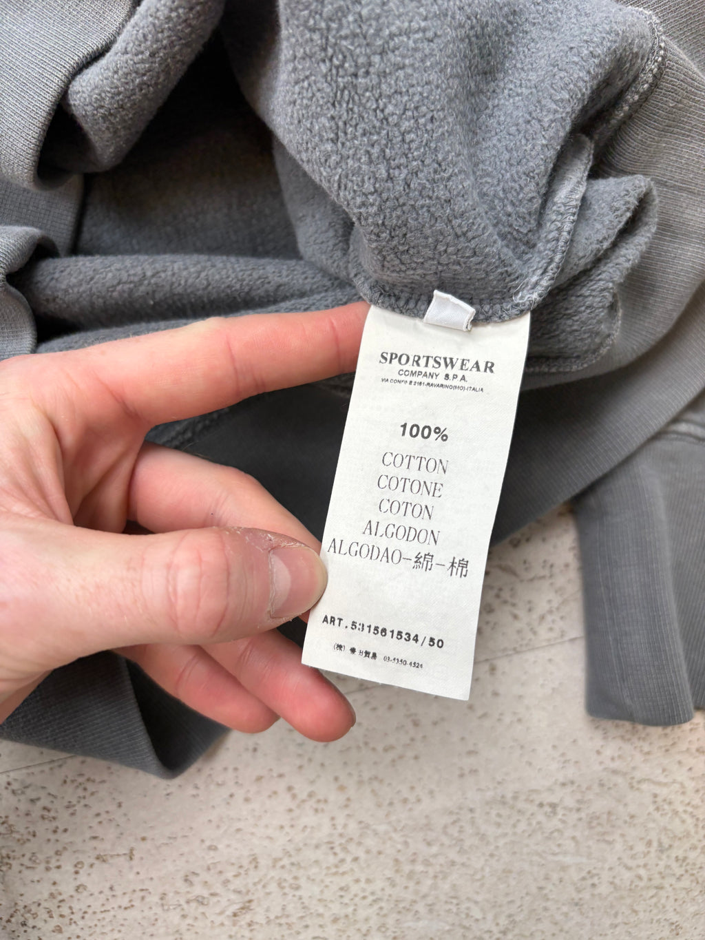 00’s Stone Island Quarter Zip (L)