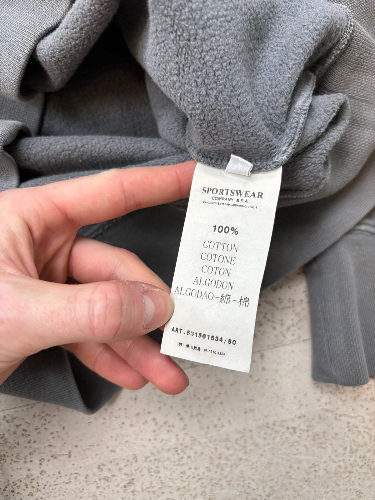 00’s Stone Island Quarter Zip (L)