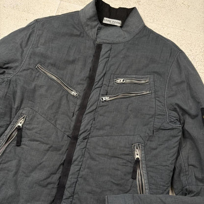 00’s Stone Island Biker Jacket (M)