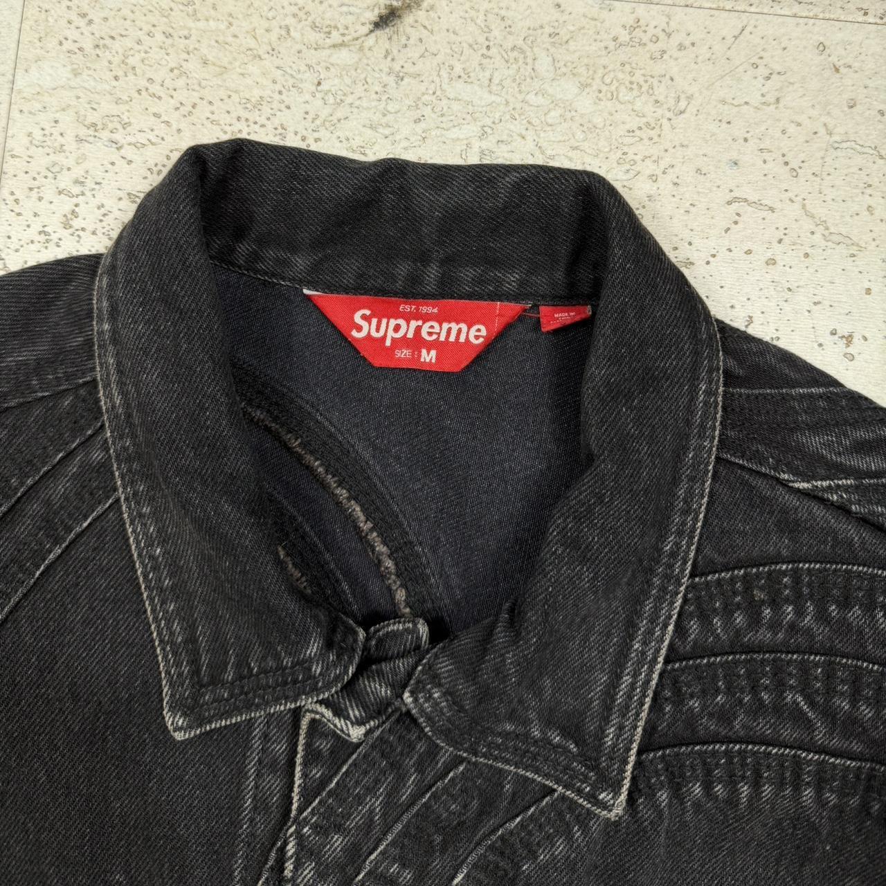 Supreme S Logo Denim Jacket (M)