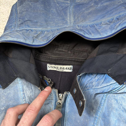 00’s Stone Island Liquid Reflective Jacket (M)