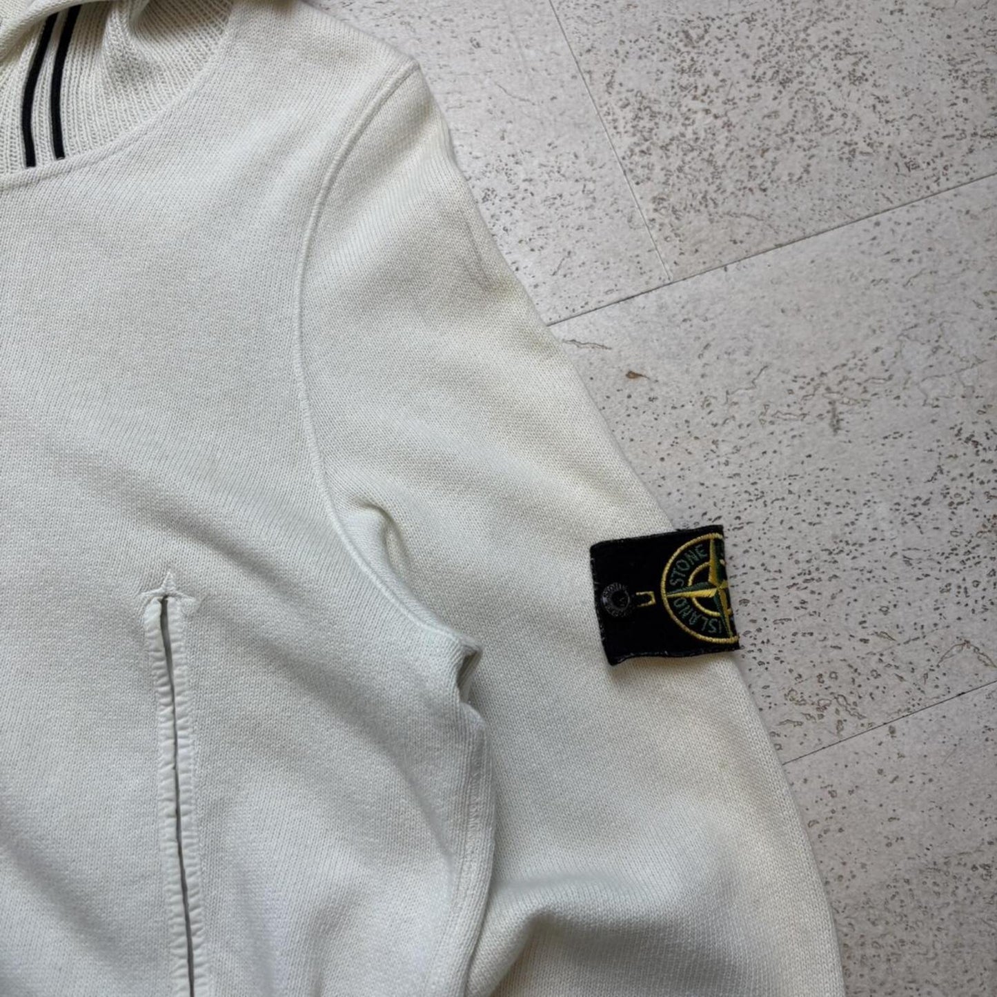 00’s Stone Island Knit Hoodie (L)