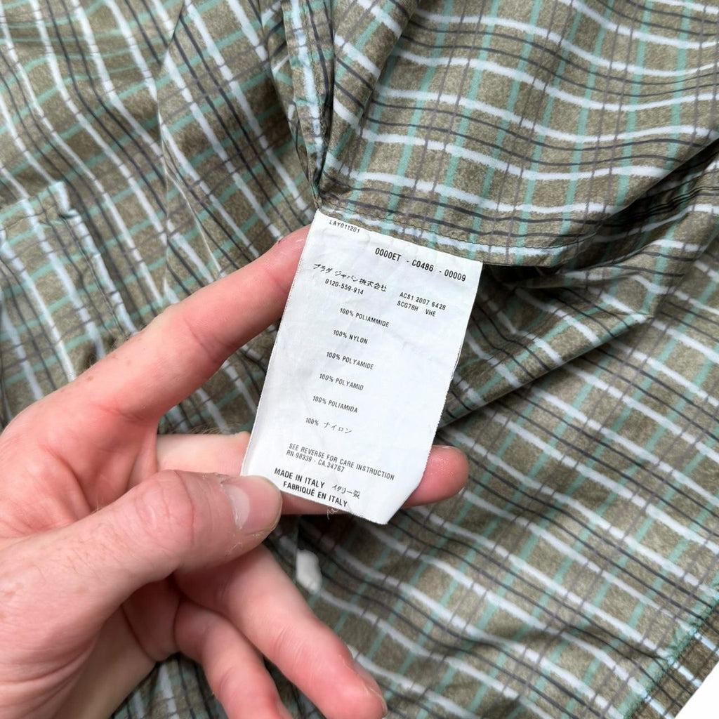 Prada Sport Plaid Jacket (L)