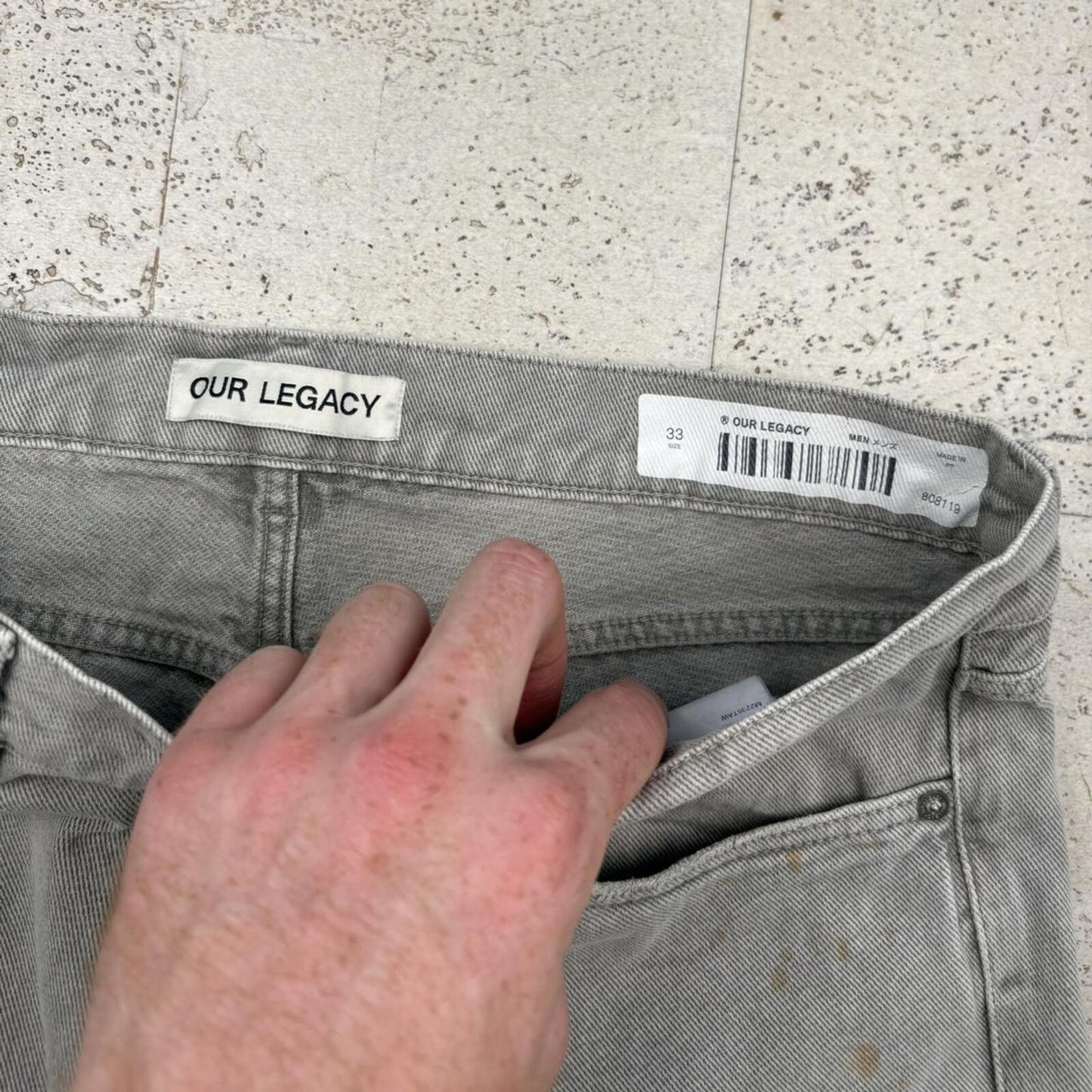 Our Legacy Third Cut Jeans (33”)