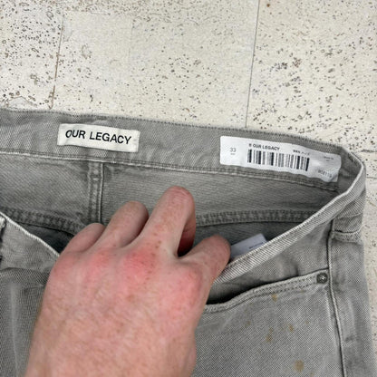 Our Legacy Third Cut Jeans (33”)