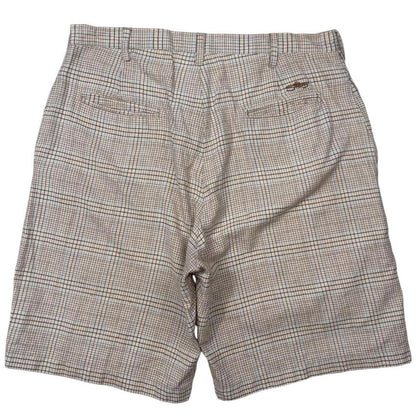 90’s Stussy Plaid Shorts (34”)