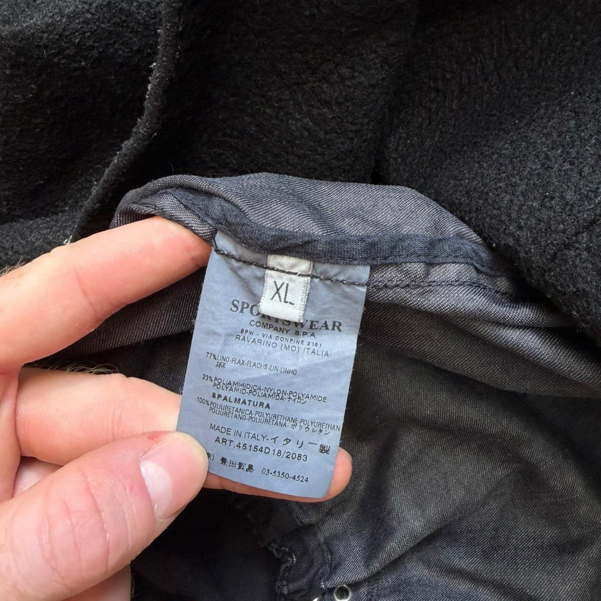 00’s Stone Island Dutch Rope Jacket (XL)