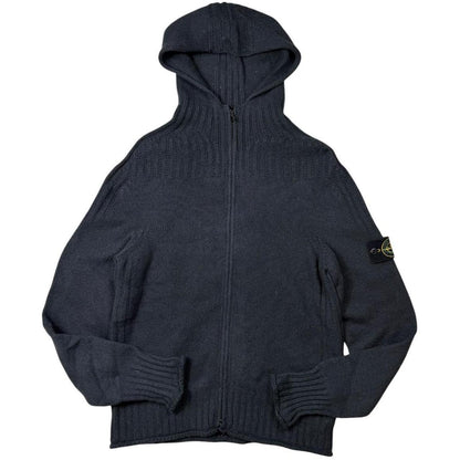 00’s Stone Island Knit Hoodie (L)