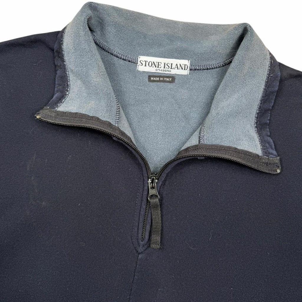 00’s Stone Island Q-Zip Jumper (L)