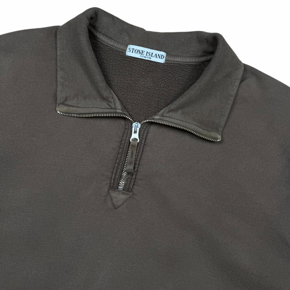 00’s Stone Island Quarter Zip Jumper (L)