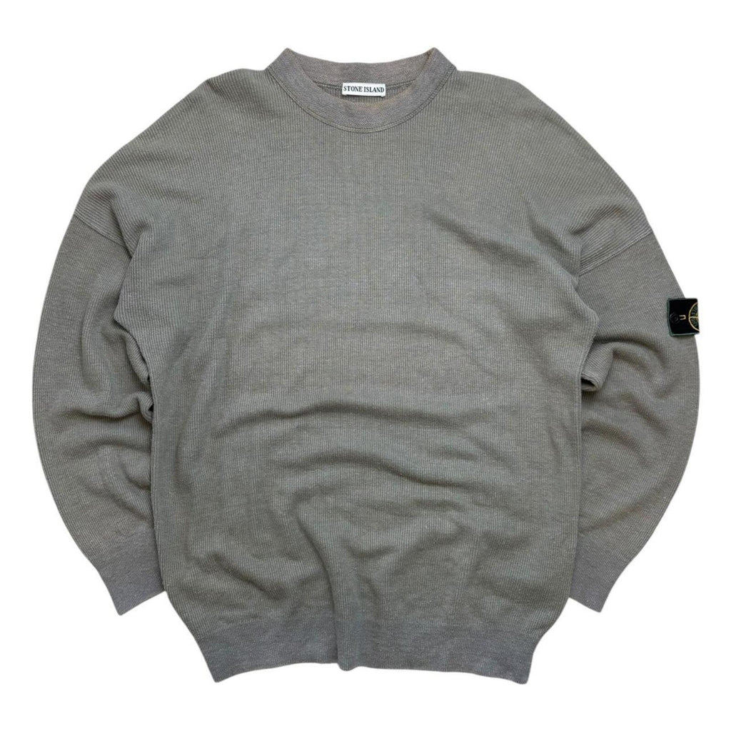 90’s Stone Island Ribbed Jumper (L)