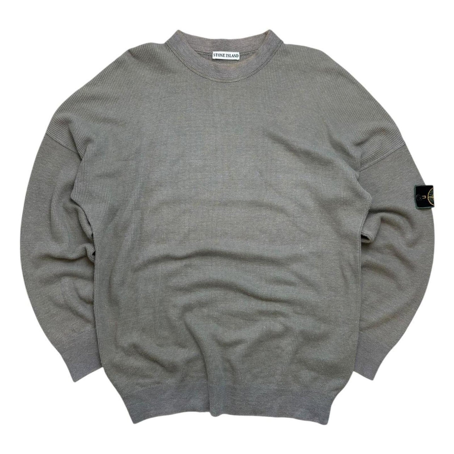 90’s Stone Island Ribbed Jumper (L)