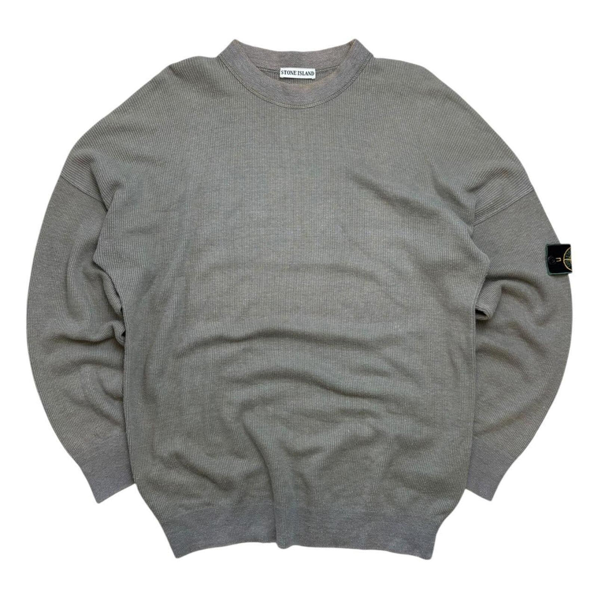 90’s Stone Island Ribbed Jumper (L)